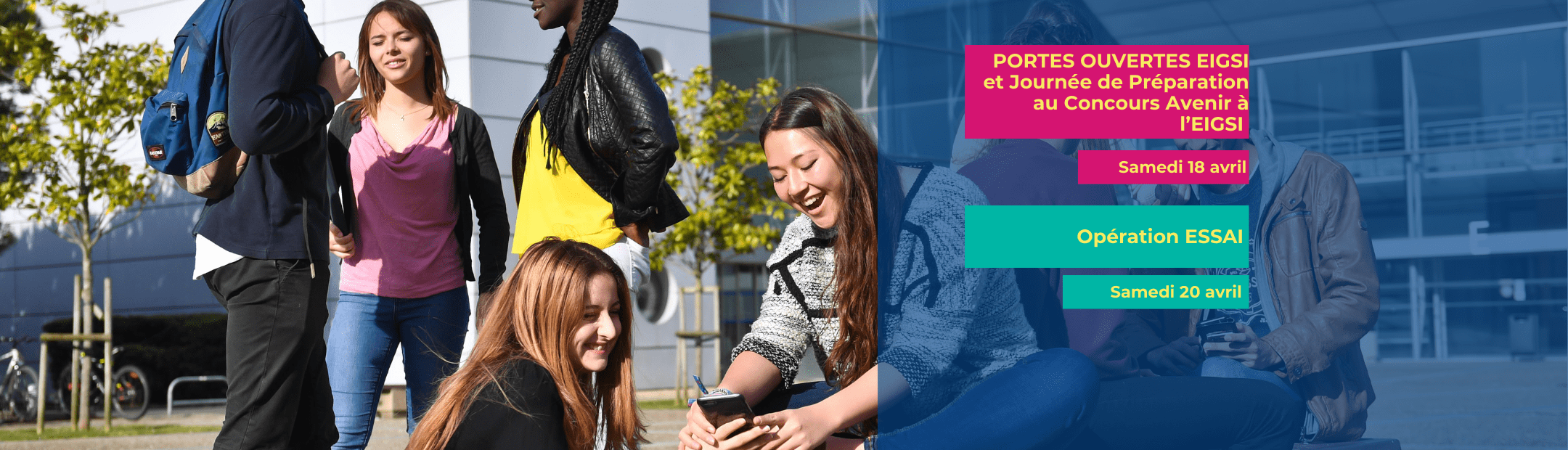 Je m&rsquo;inscris aux &eacute;v&eacute;nements EIGSI !