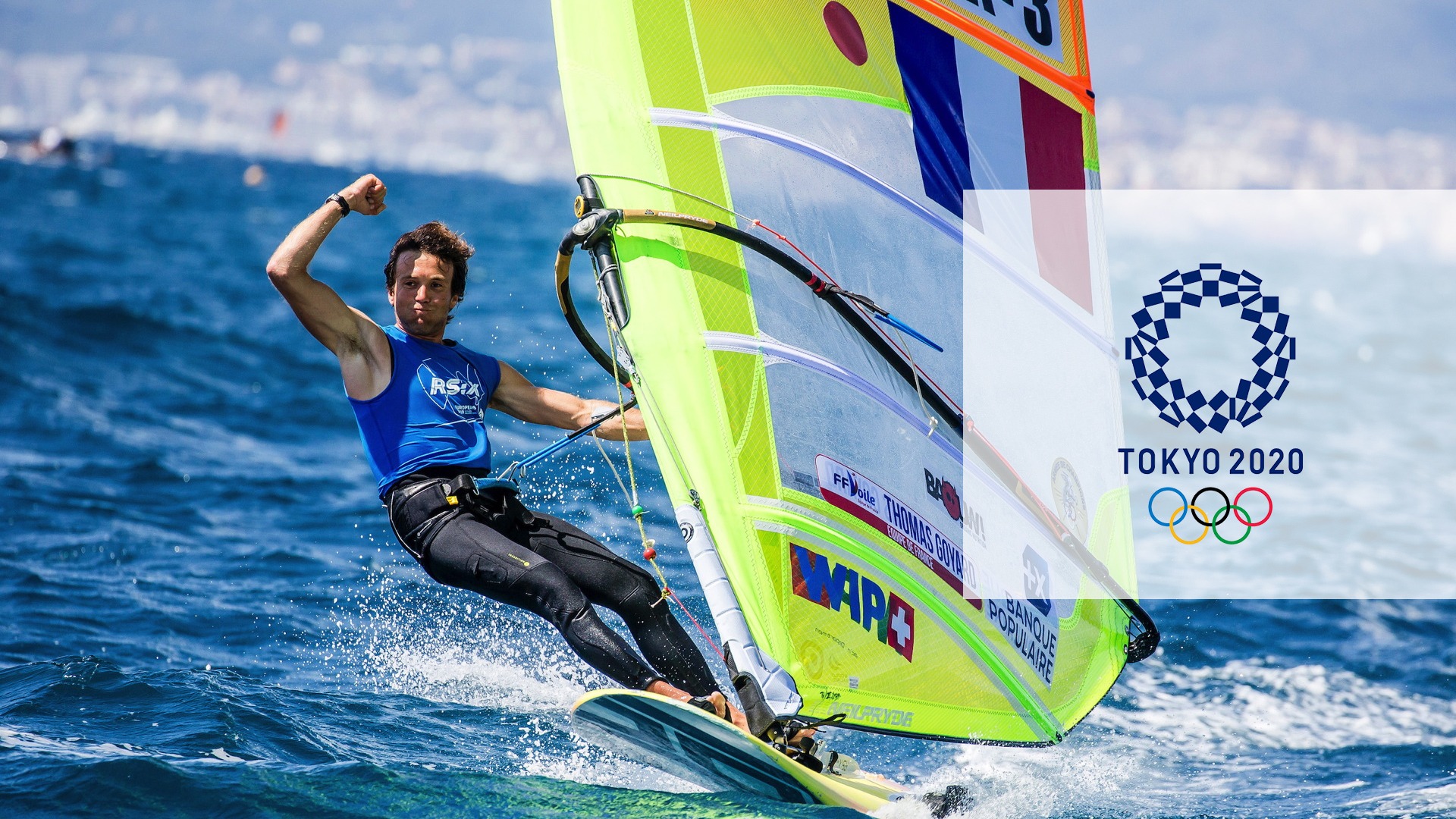 JO de Tokyo 2021 : Thomas Goyard qualifié en planche à voile RS :X