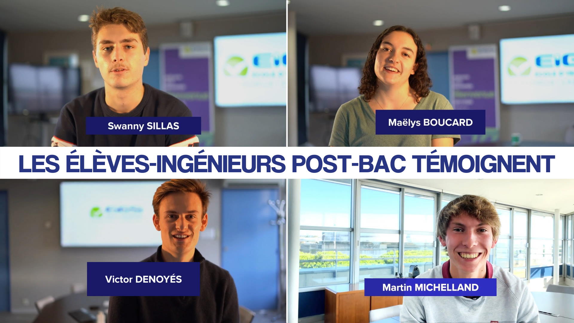 Les élèves-ingénieurs post-bac témoignent