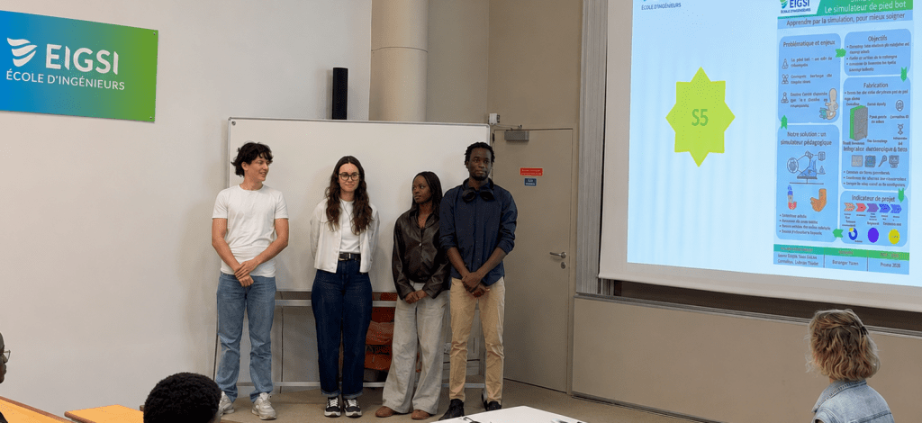 Les projets technologiques mettent l’innovation étudiante à l’honneur à l’EIGSI