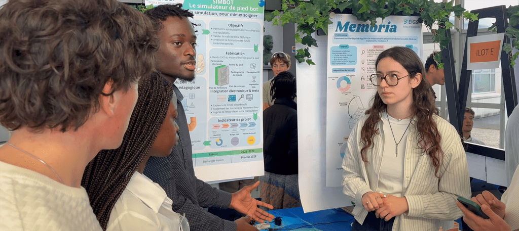 Les projets technologiques mettent l’innovation étudiante à l’honneur à l’EIGSI