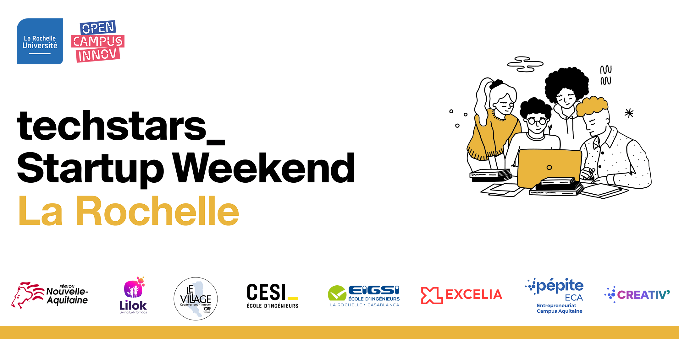 3ᵉ édition du Startup Weekend La Rochelle