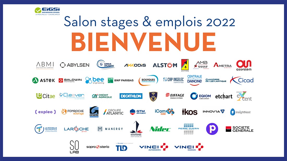 Plus de 50 entreprises présentes au forum des entreprises EIGSI 2022