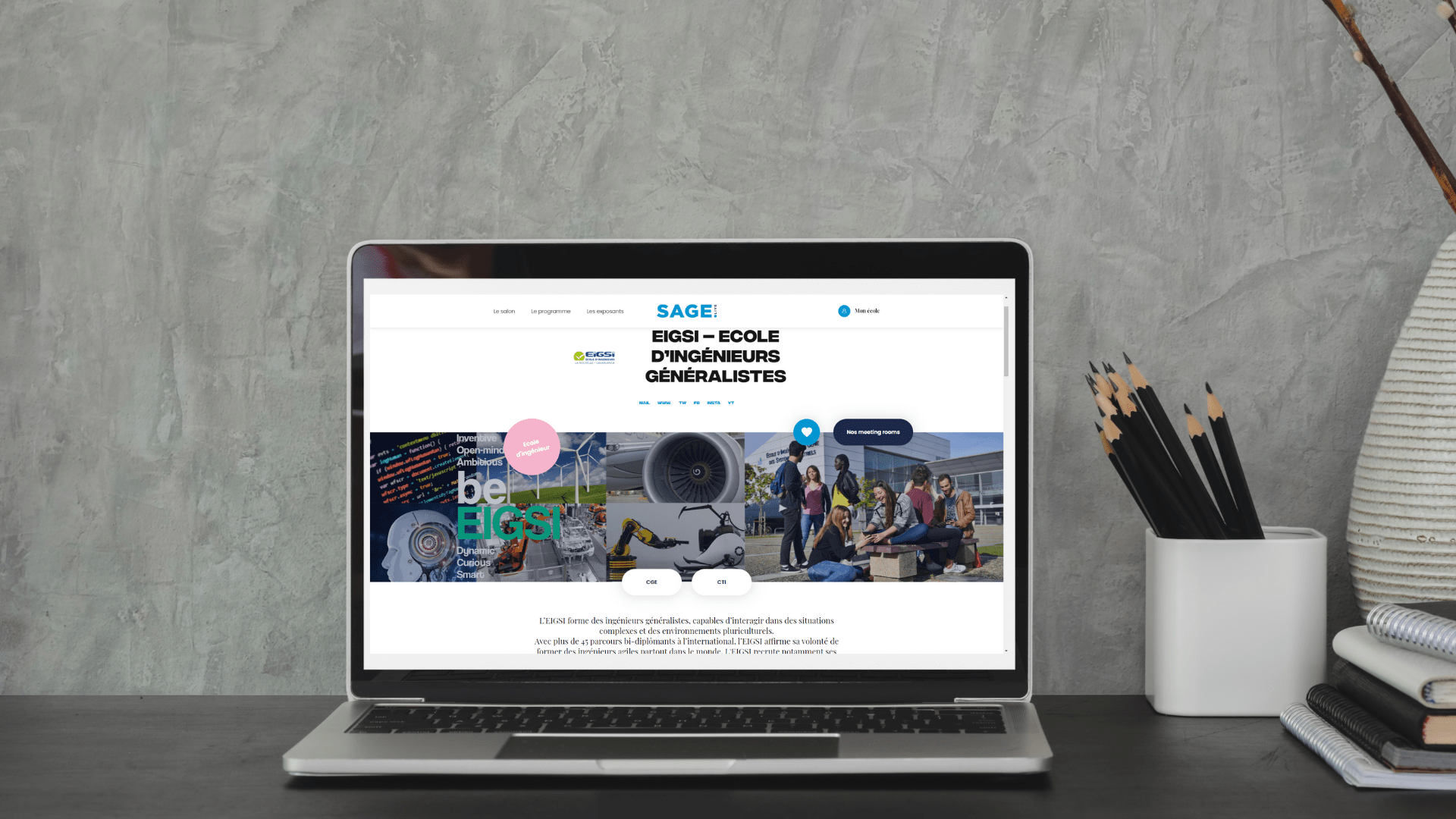 L&rsquo;EIGSI sera présente au salon virtuel SAGE &#8211; Le Monde