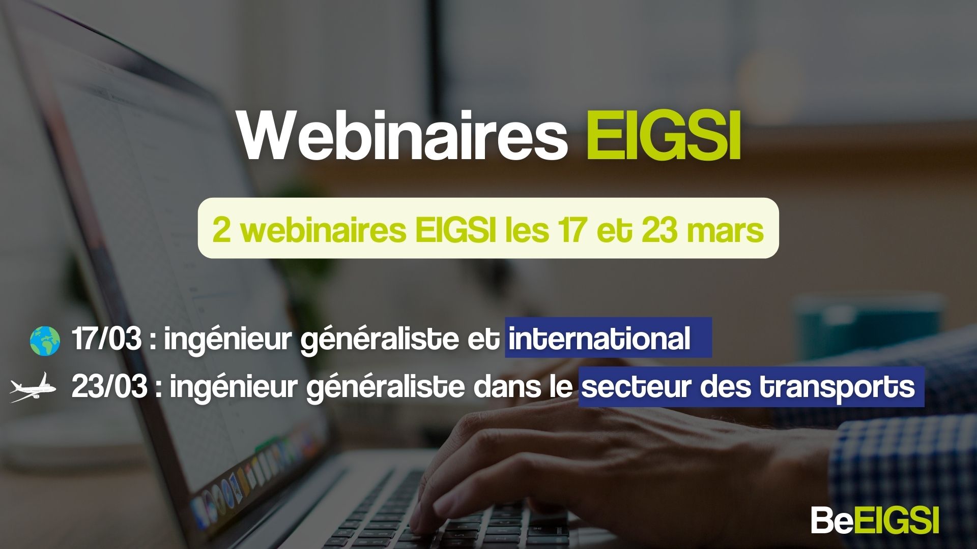 2 webinaires thématiques en mars consacrés à l&rsquo;international et aux transports