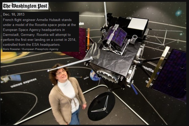 Projet Rosetta : Armelle Hubault, une EIGSIenne chasseuse de comètes
