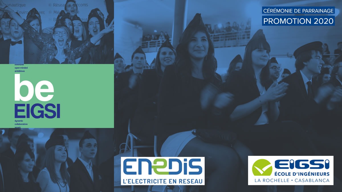 Enedis, entreprise marraine de la promotion 2020