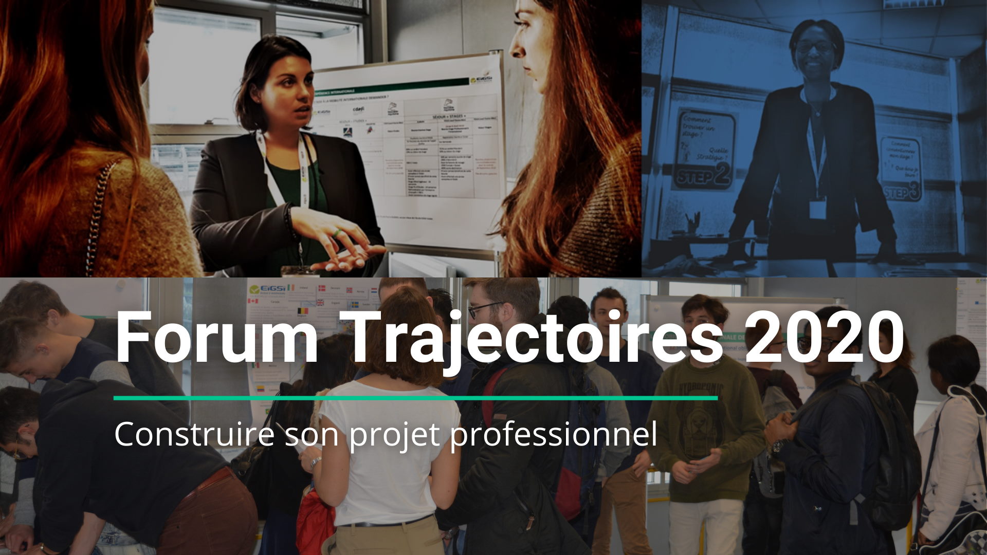 Forum Trajectoires 2020 : construire son projet professionnel