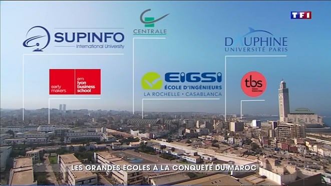 EIGSI Casablanca, la french touch au Maroc – reportages de TF1 et France 24