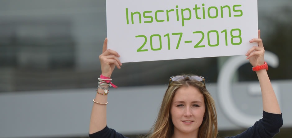 Inscriptions 2017-2018