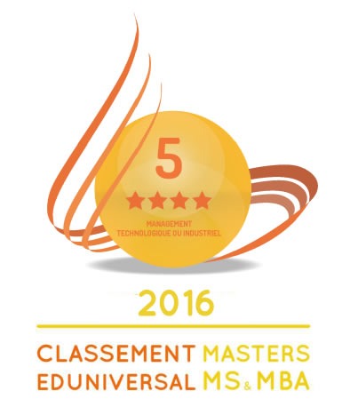 Le Programme MIND – Management industriel en 5ème position du classement Eduniversal 2016