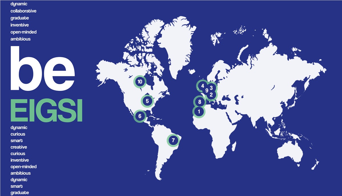 TOP 10 des pays où travaillent les ingénieurs EIGSI