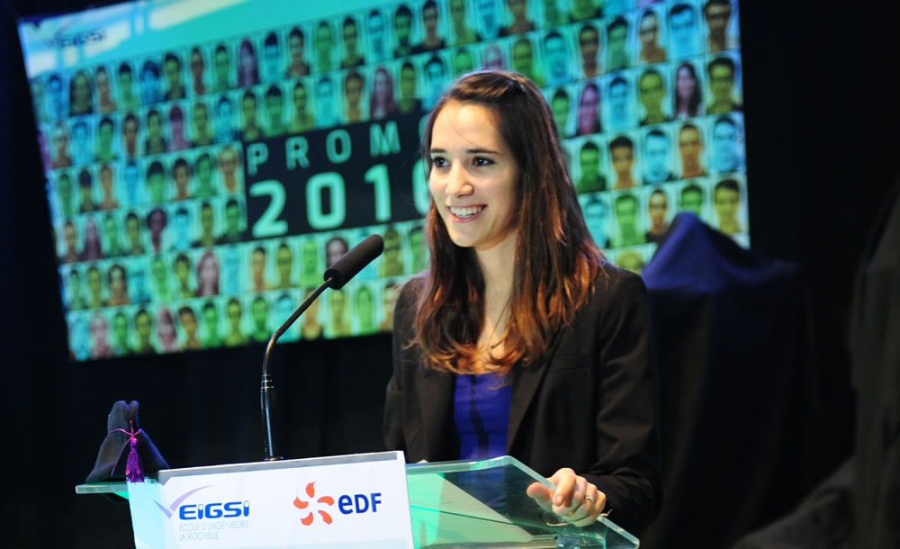 Marion Galin, élève-ingénieure EIGSI