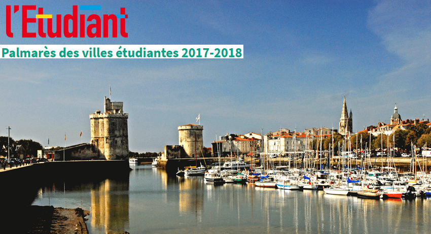 La Rochelle : une nouvelle fois classée meilleure ville où étudier