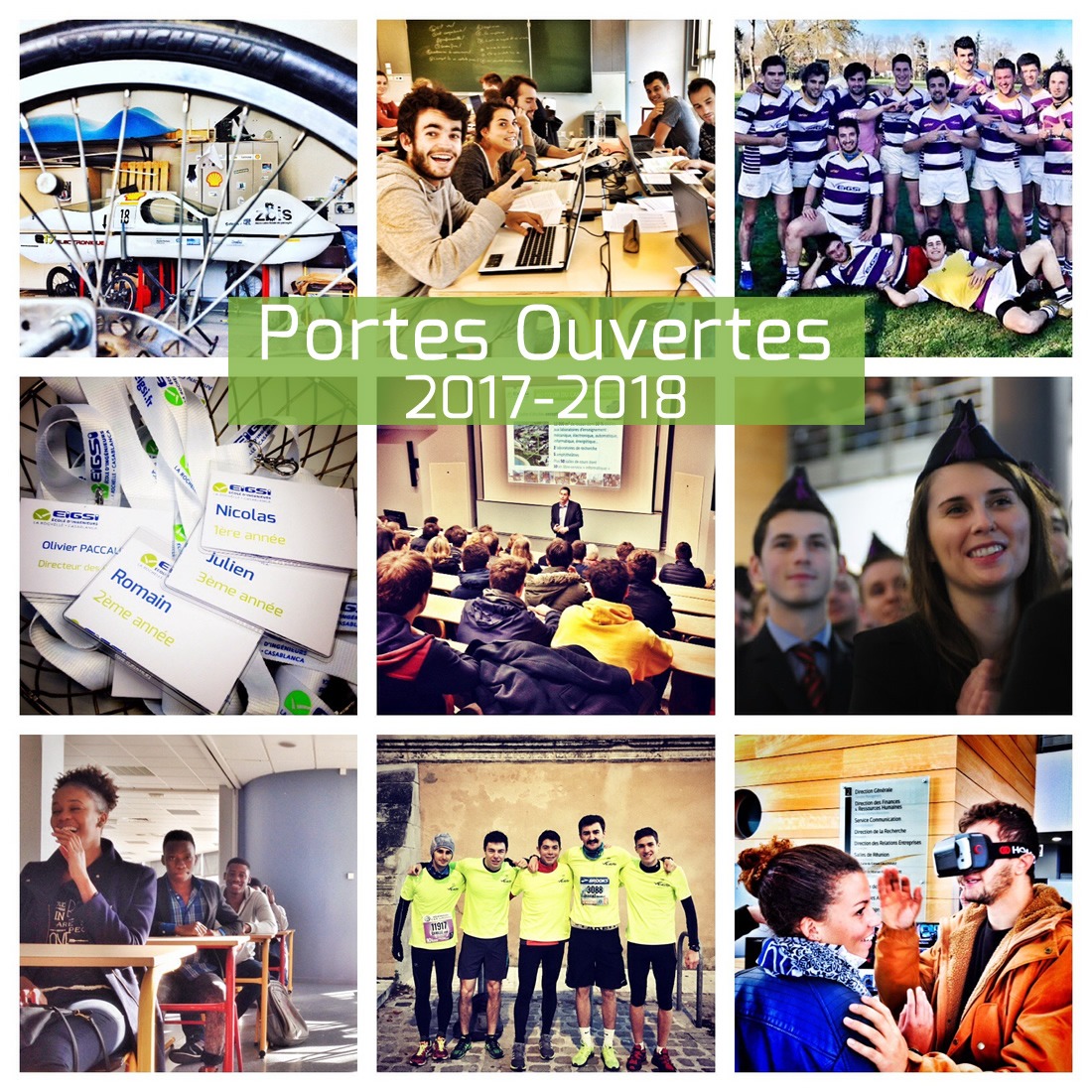 Journées Portes Ouvertes 2017-2018