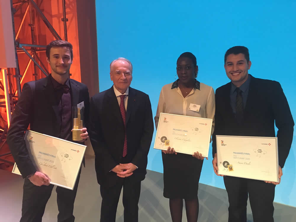 Des étudiants de l’EIGSI remportent le Prix de l’Innovation VINCI 2015