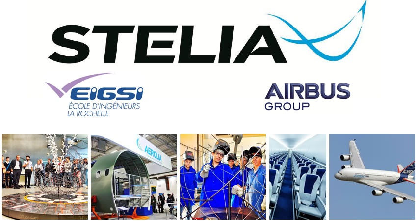 STELIA Aerospace, groupe Airbus, entreprise marraine de la promotion 2018